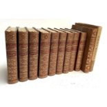 WALPOLE, Horace, 'The Letters of...' in nine uniform vols, Bohn's Gentleman's Library, 1856. In 3/