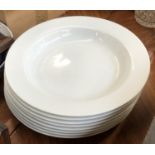 A set of eight very large Ikea designed by Susan Pryke dishes, 32cmD