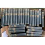 ELIOT, George: Complete 25 vol. set of the 'Warwickshire' ed. of her works. Houghton Mifflin U.S.,