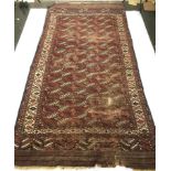 A large turkmen rug, 390x193cm