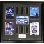 A Harry Potter Original 35mm Filmcel Presentation containing filmcel from 'The Philospoher's Stone',