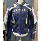 A Richa ladies size 42 leather motorcycle jacket
