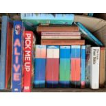 CHILDREN'S BOOKS: two boxes to include Harry Potter editions etc., and some vintage books.