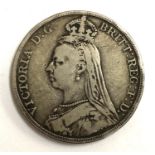 A Victoria 1890 crown