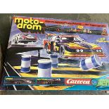 A Carrera Moto-Drom scalextric style toy