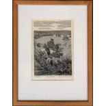 Robert Tilleard (b.1949), 'Ansty Pond', etching, signed titled and dated '81, numbered 24/50, 13x9cm