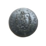 A halfpenny copper token, Manchester, 1793