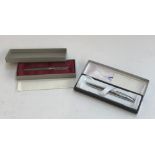 Concorde interest: A Concorde Cross pen (boxed), and a further Concorde pen by Taylor, made in