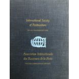 Thirty-six International Society of Postmasters Official Commemorative Issues containing sterling