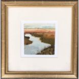 Arthur Cohen, 'Study: Salt-water Marsh, Cape Cod', oil on card, 10x10cm
