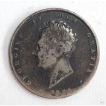 A George IV half crown 1826