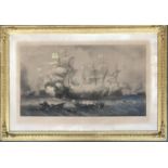 After Oswald W. Brierly RWS (Marine painter to the Queen) engraved by Arthur Willmore, a pair of