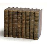 BROWNING, Robert: 8 three-quarter leather bound vols. To include Vols. I, II, IV, V, VI of '