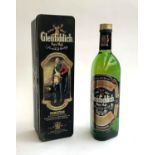 Glenfiddich Special Old Reserve Single Malt Scotch Whisky, in a Clan Sinclair 'Clans of the