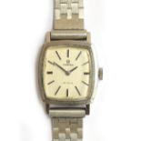 An Omega De Ville ladies watch, stainless steel strap, the dial approx. 17x18mm, ref. 511.278,