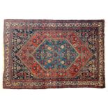 A central Persian Malayir rug, c.1920s, 193x130cm