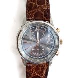 A Citizen Eco Drive WR100 gent's chronograph wrist watch, 42mm diameter