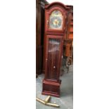 A modern longcase clock, 187cmH