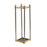 An Armadale brass stick stand, 61cm high