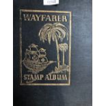 A Wayfarer stamp album containing a quantity of definitive and commemorative world stamps to include