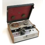 A Portadyne reel to reel tape player
