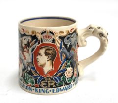 A Laura Knight Edward VIII 1937 Coronation commemorative tankard, 8cmH