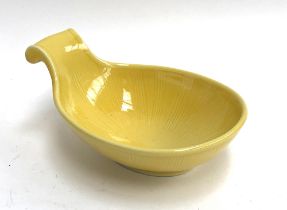 A Vintage Gustavsberg Swedish Eldorado Art Bowl designed by Wilhelm Kage, 20cmL