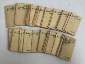 A quantity of Kensitas flowers cigarette silks to include small and medium, first and second series