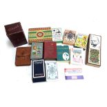 A quantity of playing cards to include Whist, Waddingtons Lexicon card game, Beatrix Potter Rummy,