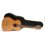 A Minnorca model 28411 classical guitar with soft case