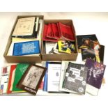 Two boxes of opera programmes to include Royal Opera House, Welsh National opera etc