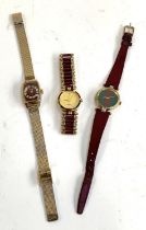 A Sekonda 17 jewels USSR wristwatch together with 2 others