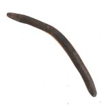 An aboriginal boomerang, 59cmL