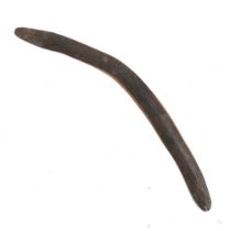 An aboriginal boomerang, 59cmL