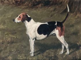 George Paice (1854-1925), Portrait of Ringwood, a foxhound, signed and dated lower right 'G. Paice',