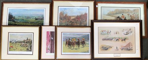 A further lot of hunting and flat racing interest colour prints, to include Thomas Ivester Lloyd,