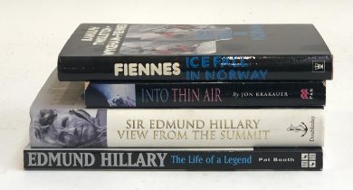 BOOKS, MOUNTAINEERING. FIENNES, Sir R., 'Ice Fall in Norway', flat-signed by the author, 2nd imp.,