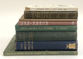 BOOKS, FISHING: eight volumes to include two copies of 'The Complete Angler' one very nice full-