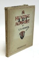 ARMOUR, G.D., 'A Hunting Alphabet', London, Country Life 1st 1929. Jacket nicely intact, NOT price-