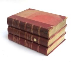 'British Hunts and Huntsmen in conjunction with Sporting Life' three volumes, folio, half bound in