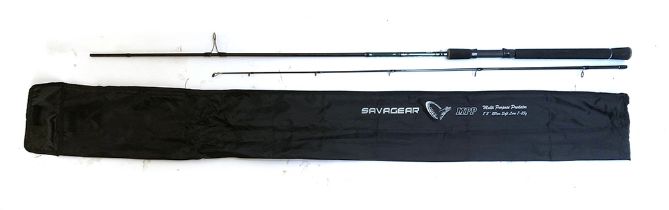 A Savagegear MPP (Multi Purpose Predator) 8'3" 251cm soft lure 7-23g spinning rod