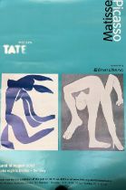 A Tate exhibition poster for Picasso and Matisse, 2002, 75.5x51cm