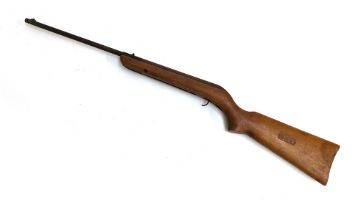 A vintage BSA break action boys air rifle (af)