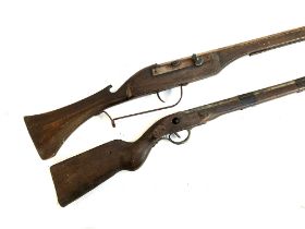 Two antique rifles