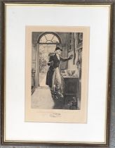 After Dendy Sadler, an etching of G.H Boucher, signed with remark and blind stamp, published 1906,