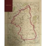 A linen backed hunt map of the Whaddon Chase country, by Edward Stanford, Geographer to His Majesty,