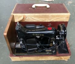 A vintage Singer 99k sewing machine, serial no. EN054319