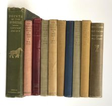 BOOKS, EQUESTRIAN. To include: HAYES, M. Horace, 'The Points of the Horse. 3rd ed., 1904, Hurst