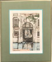 David Suff (b.1955), 'Venice-Afternoon', colour engraving, signed, and dated 1981, numbered 95/