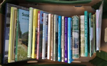 RAILWAY BOOKS SOUTHERN ENGLAND: to include Kent, Sussex, Surrey, The Isle of Wight etc. All in VG